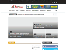 Tablet Screenshot of dubaistandard.com